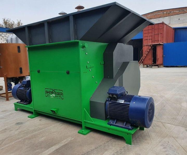 Подрібнювач деревини Шредер♻️